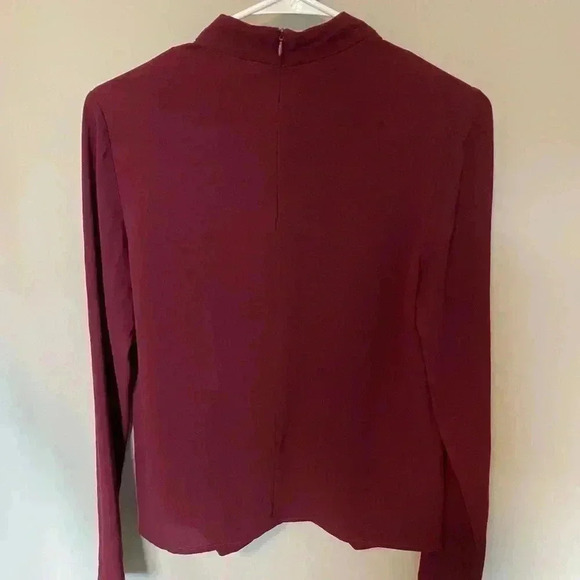 WAYF Burgundy Merlot Top Size Small NWT - Picture 4 of 4